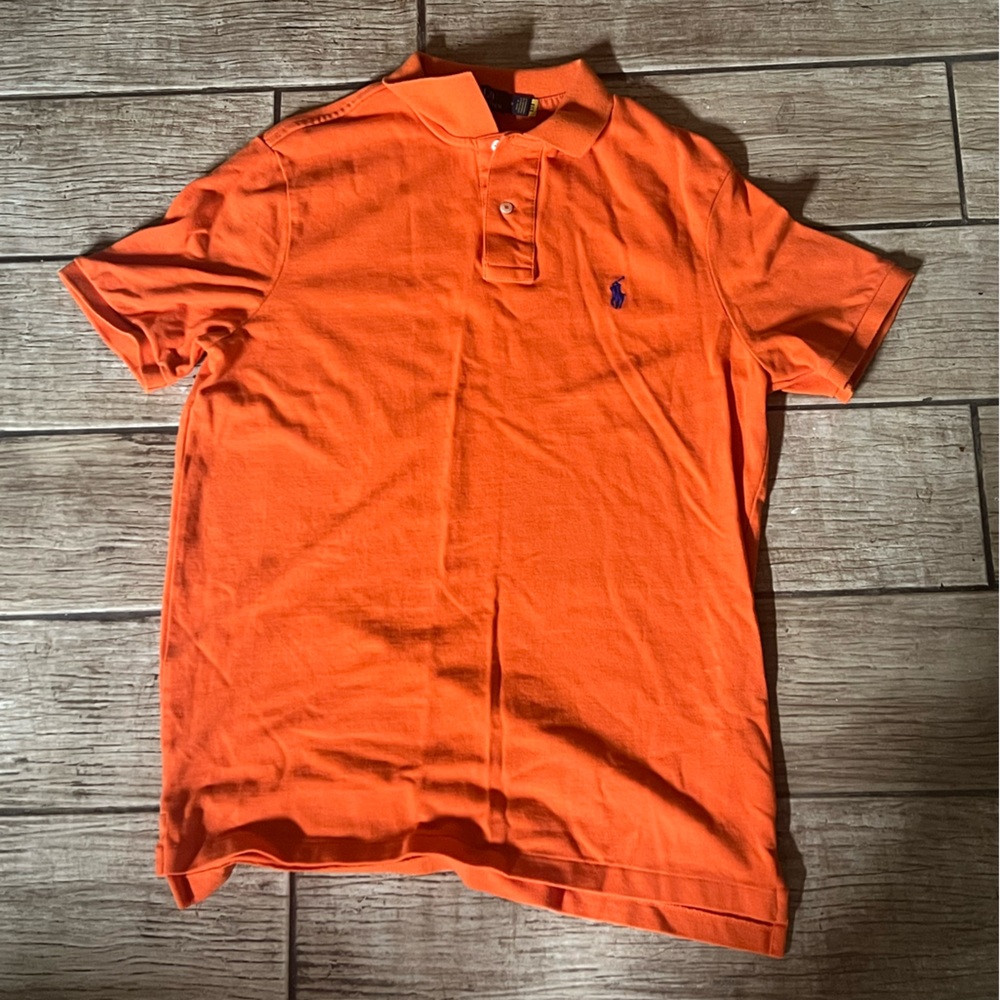 Ralph Lauren Bright Orange Polo Shirt